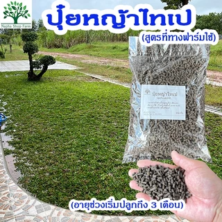 ปุ๋ยหญ้าไทเป สูตรฟาร์มใช้เอง 950 กรัม