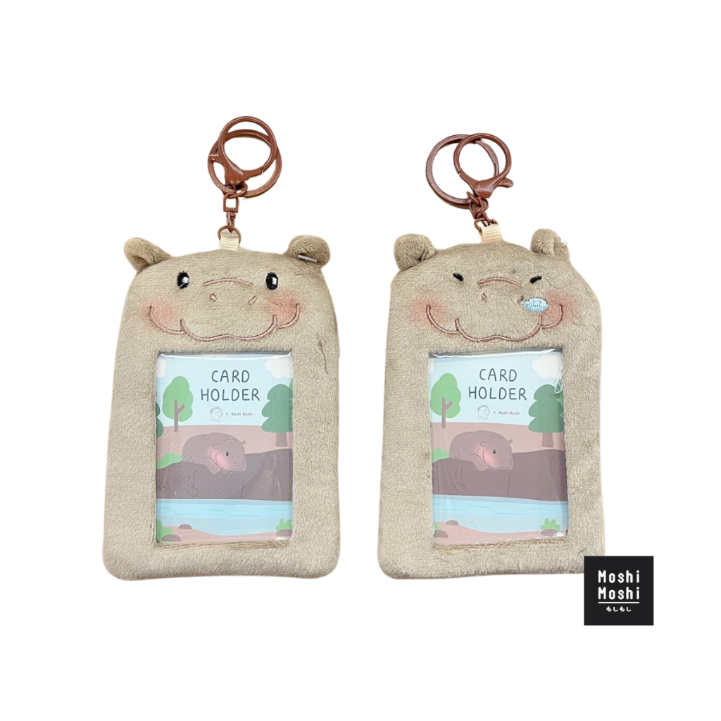 Moshi Moshi เฟรมการ์ด Moodeng ที่ใส่การ์ด ลายหมูเด้ง รุ่น 8100034494-34495