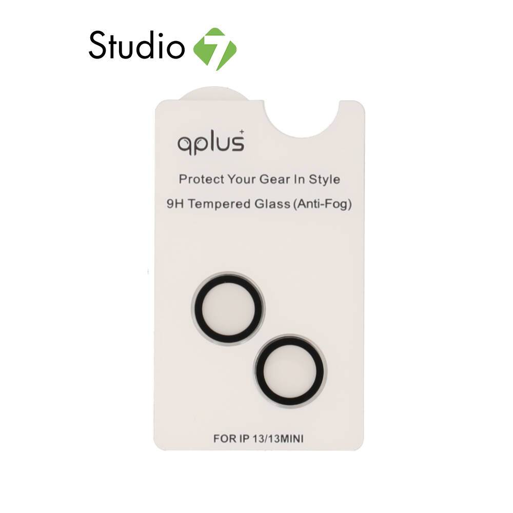 ฟิล์มกันเลนส์ QPLUS Camera Ring Lens iPhone 13/13 Mini Clear by Studio7