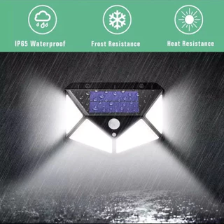LED ไฟติดผนัง ไฟโซล่าเซลล์พลังงานแสงอาทิตย์ Solar motion sensor light PAE100