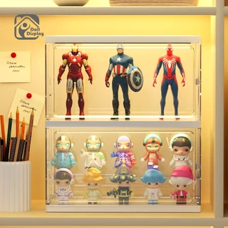 กล่องใส่โมเดล Molly กล่องใส่ art toy กล่อง พลาสติกอย่างดี ป้องกันการเกิดออกซิเดชัน ตู้โชว์ห้องนอนห้องนั่งเล่น