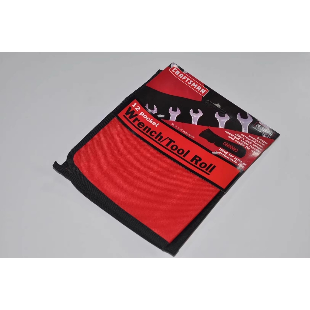 (แบบม้วนมีแพ็คเก็จ)กระเป๋า Wrench Tools ใส่ประแจไขควง และอื่นๆ พับได้ ยี่ห้อ Craftman