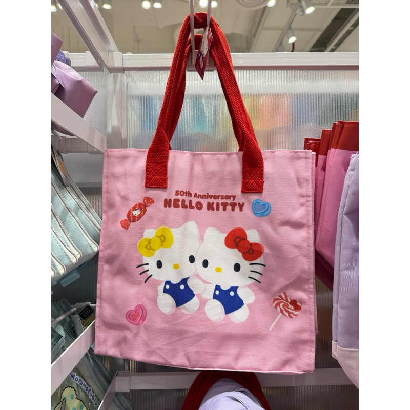 พร้อมส่ง❗️sanrio Helloykitty 50ปี กระเป๋าของแท้จากงานในไทย หิ้วจากชอป