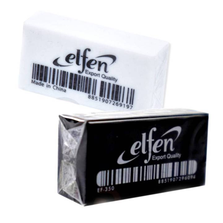 Elfen ยางลบ ยางลบดินสอ EF350 จำนวน 3 ก้อน