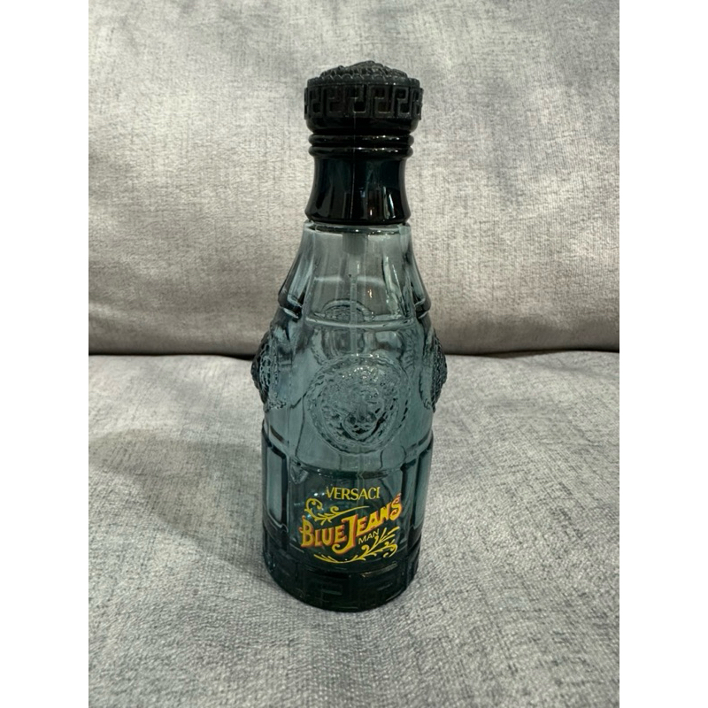 ขวดน้ำหอมเปล่า Versace 75 ml Bluejeans man พร้อมกล่อง