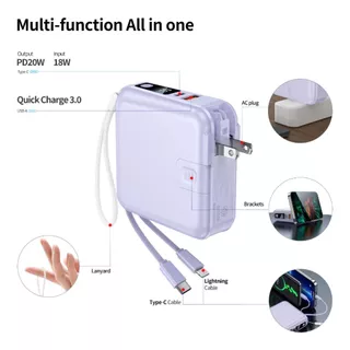 Veger แบตสำรอง รุ่น P15 Power Bank 15,000 mAh QC 3.0 พาวเวอร์แบงค์ P1501 ชาร์จไว