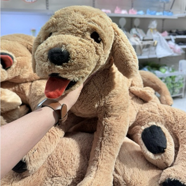 IKEA (อิเกีย) ตุ๊กตาสุนัขโกลเด้น