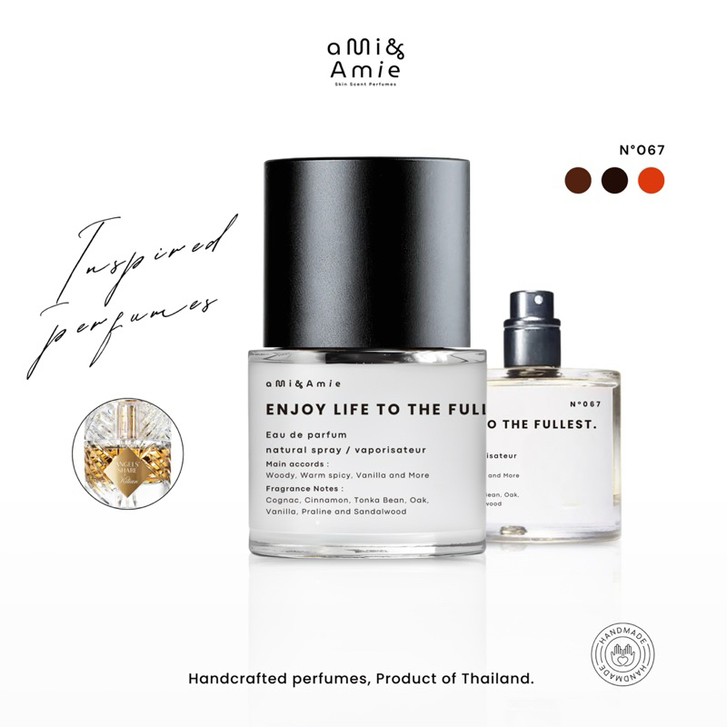 N°067 ENJOY LIFE TO THE FELLEST. (น้ำหอม/Eau de parfum)