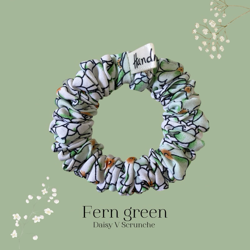 ยางรัดผม • Daisy v Scrunchies • Size Mini • ไหมอิตาลี