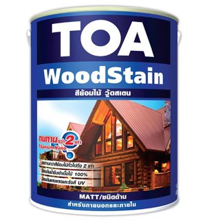 TOA สีย้อมไม้ ทีโอเอ วู้ดสเตน ชนิดด้าน ขนาด 1/4 แกลลอน