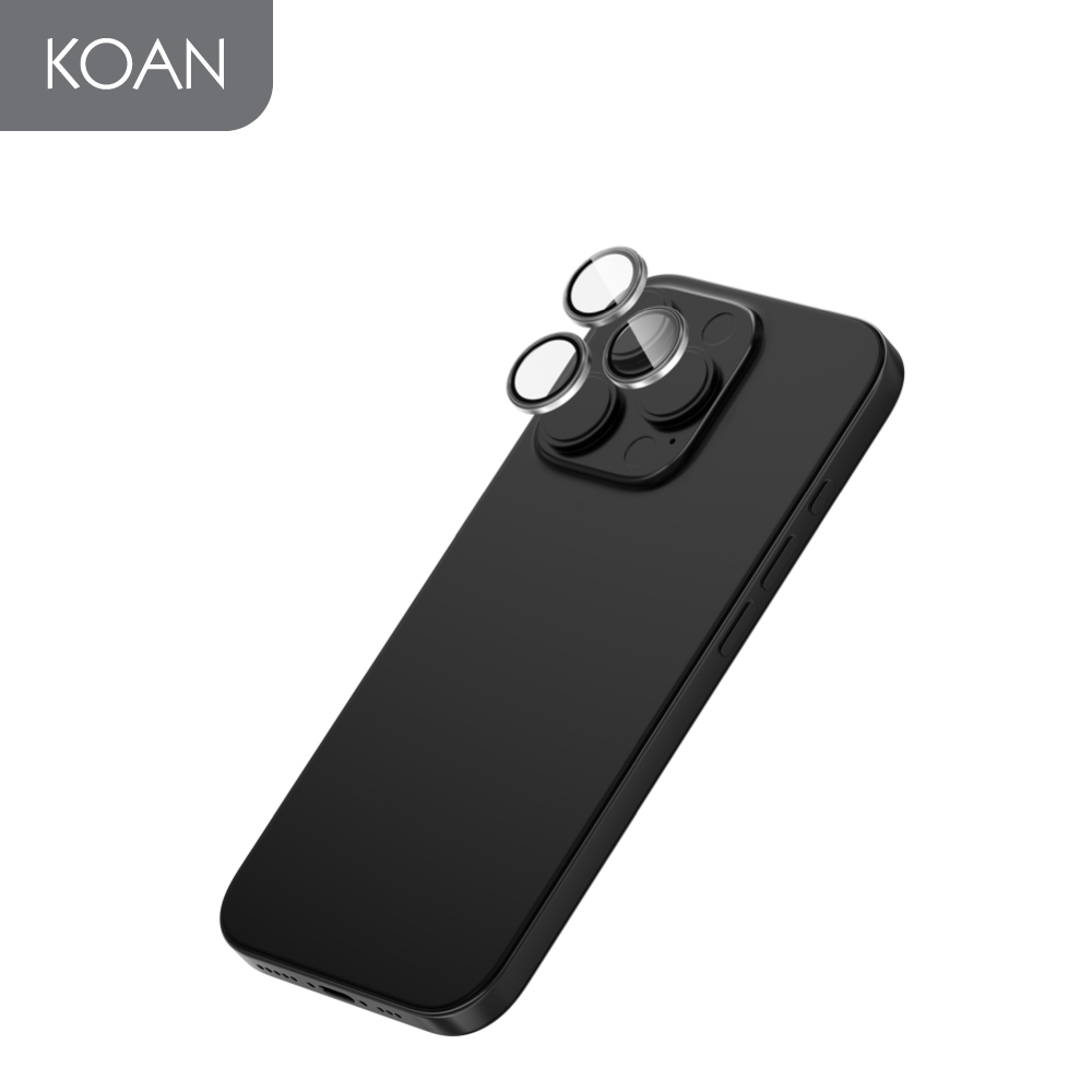 ZAGG Camera Rings for iPh0ne 16 Pro / 16 Pro Max - White Titanium