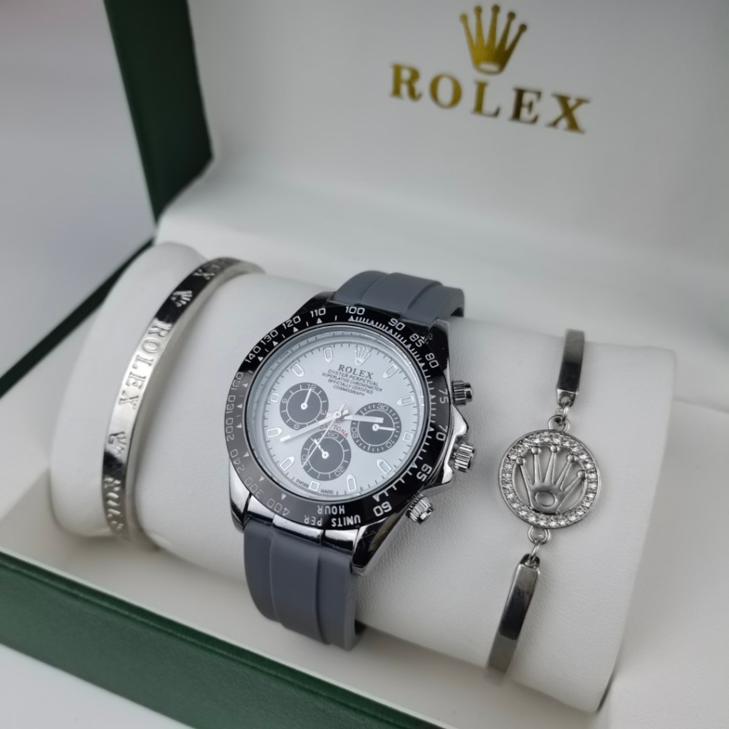 นาฬิกา cross ผู้ชายนาฬิกาปฏิทินแฟชั่นอย่างซิลิโคน rolex