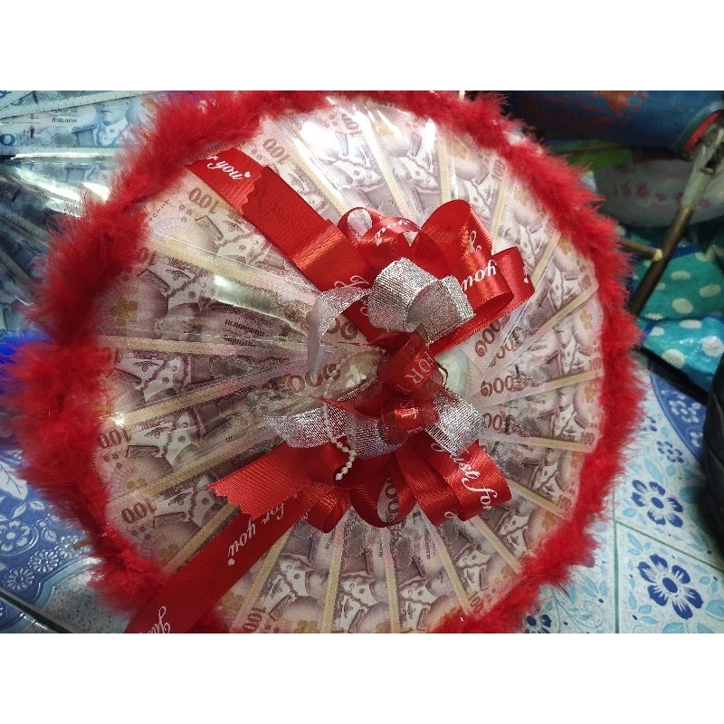 ร่มใส่ธนบัตร 20 ใบ ร่มรับปริญญา ร่มบัณฑิตน้อย ร่มปัจฉิม