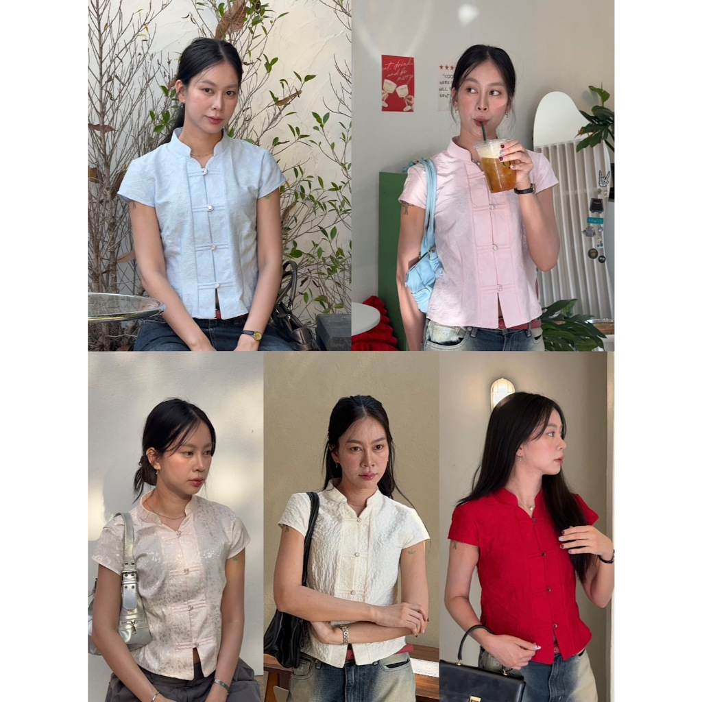 𝐩𝐮𝐧𝐧 // Ixora top 🪭🧧