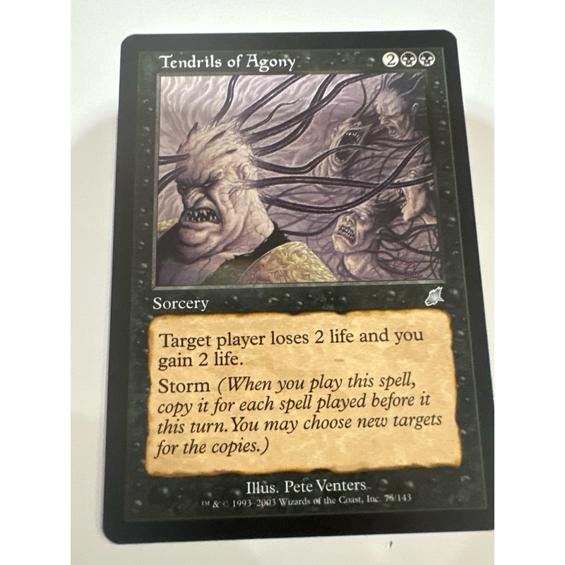Scourge: Tendrils of Agony ของแท้พร้อมส่ง MTG Magic the gathering