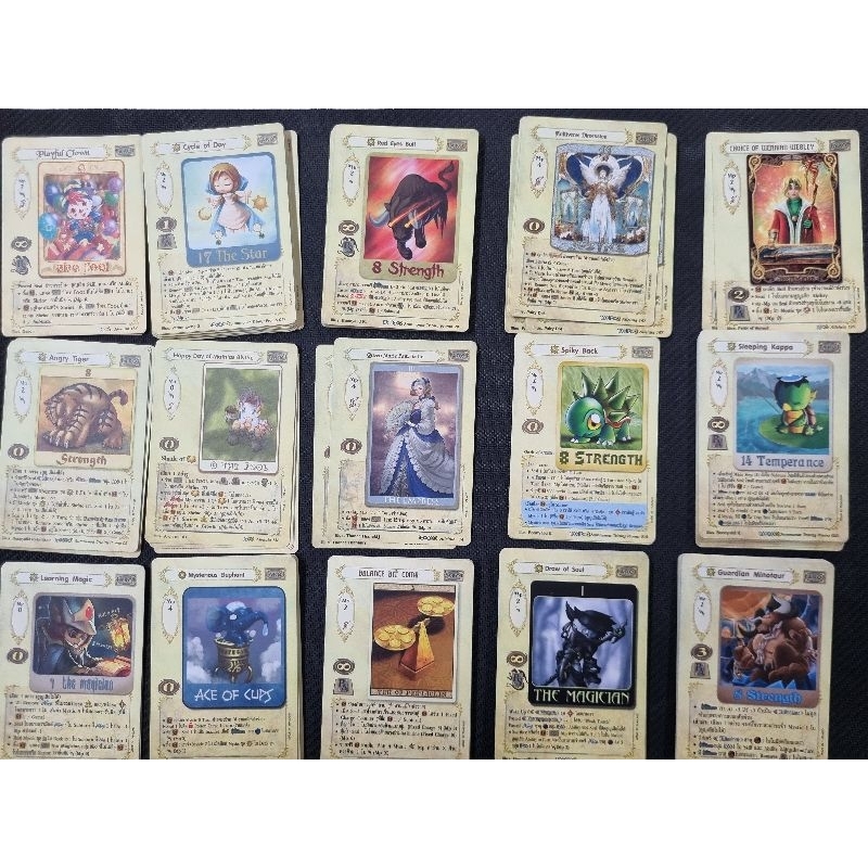 การ์ดโปรโม Summoner Master มิสติคการ์ด ประเภท Tarot แบบแยกใบ