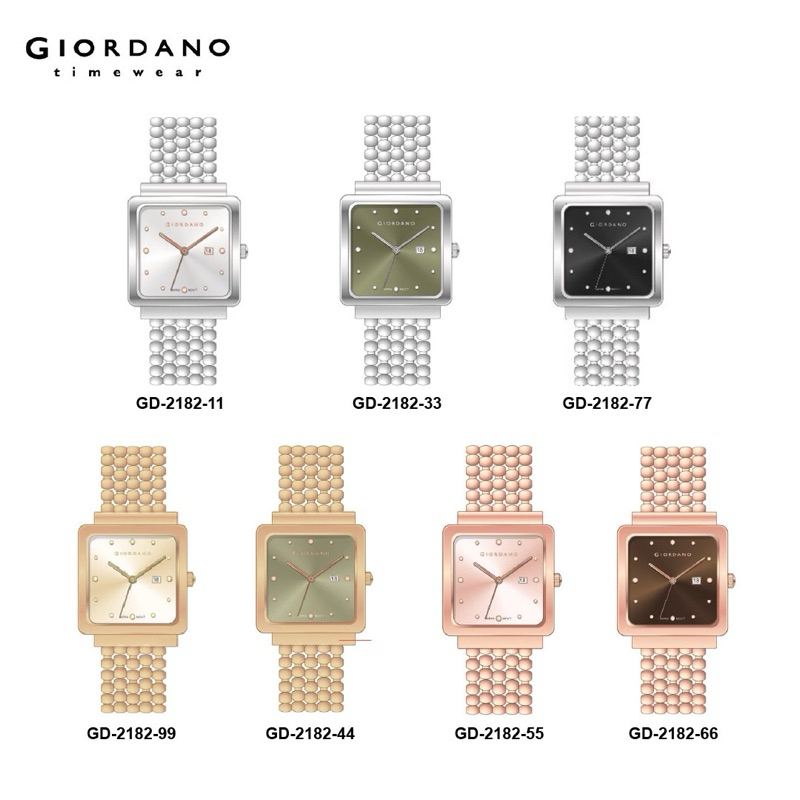 Giordano นาฬิกาข้อมือ รุ่น 2182 สำหรับผู้หญิง