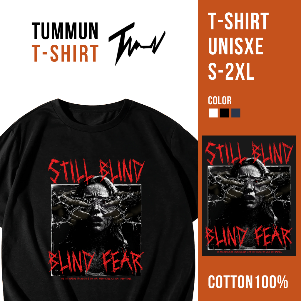 (พร้อมส่ง) รวมเสื้อยืดลายStill blind - ผ้า Cotton100% เนื้อผ้านุ่มใส่สบาย