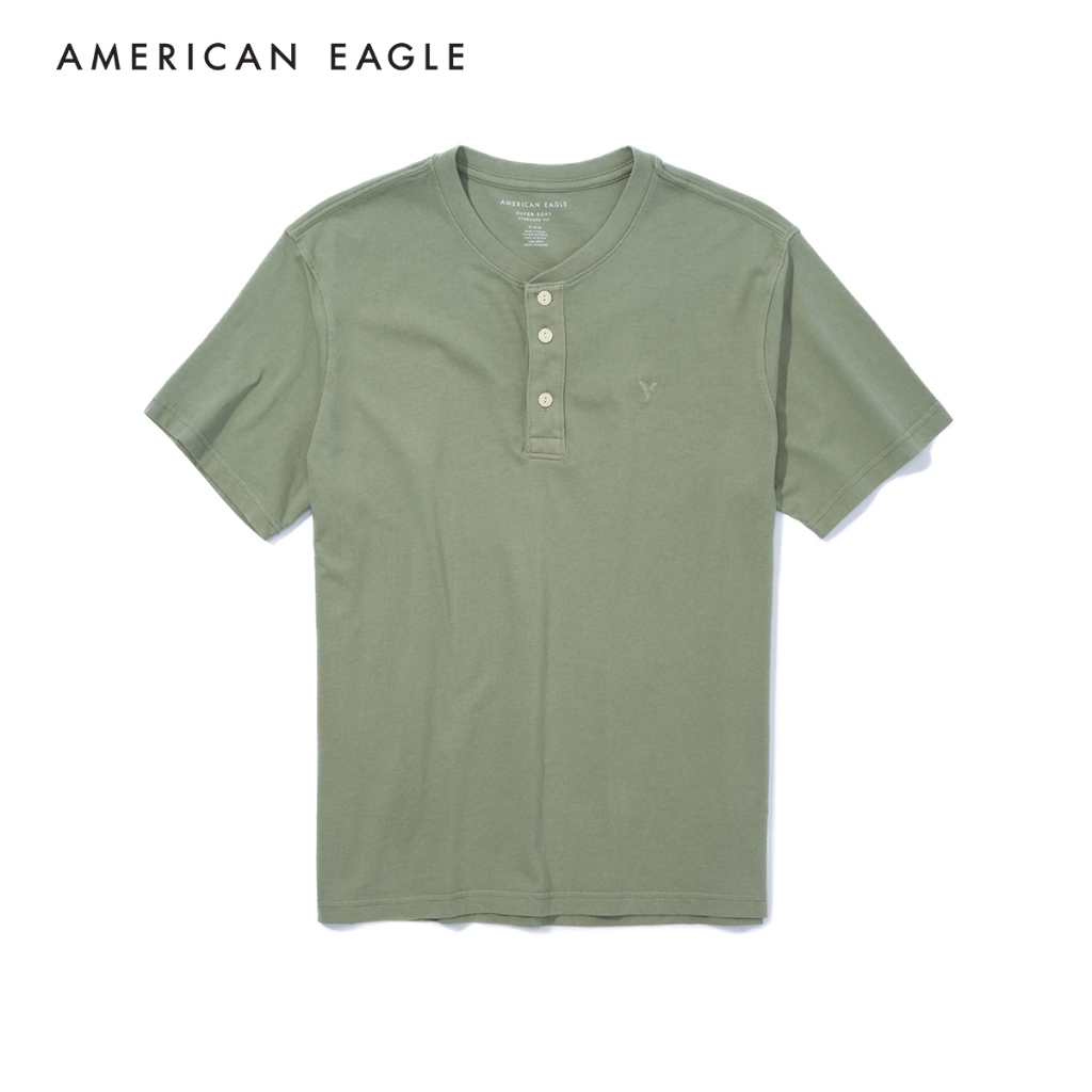 American Eagle Henley T-Shirt เสื้อยืด ผู้ชาย แขนสั้น (EMTS 017-2275-341) - รูปที่ 2