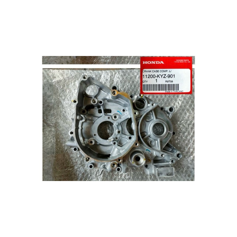 แคร้งกลาง ข้างซ้าย เวฟ125iปลาวาฬ/🔹เวฟ125iLEDปี2012-2022แท้ศูนย์(สตาร์ทมือ) 11200-KYZ-901