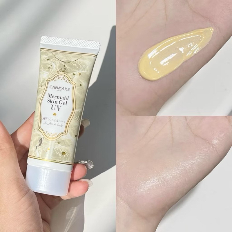 CANMAKE ( キャンメイクSPF50/PA+++)Mermaid Skin Gel UV40g.#01,#02ปีผลิต01/2022(ของแท้100%👍いいね)