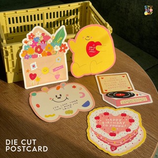 STUDIO.OWY : Die Cut Postcard โปสการ์ดไดคัทตามทรง *อ่านรายละ…
