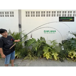 คันเบ็ดตกปลาเกล็ด O2+ รุ่น SAKANA - SAKANA PRO คันตกสปิ๋ว ตกปลาหน้าดิน