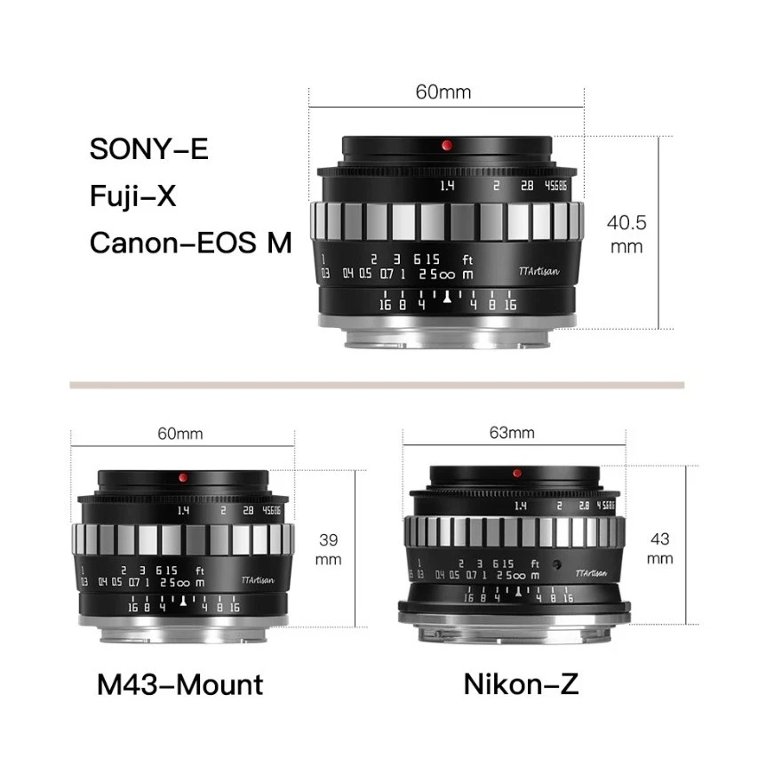 TTArtisan 23mm F1.4 APS-C Wide-Angle Manual Focus Lens thumbnail 7