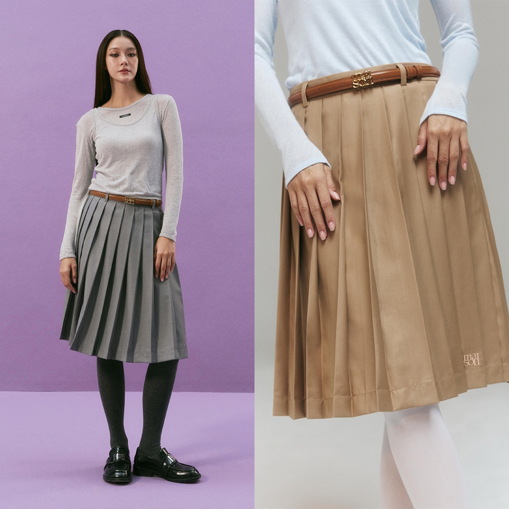 maison KEEPS | Ella Pleated Skirt | กระโปรงพลีท