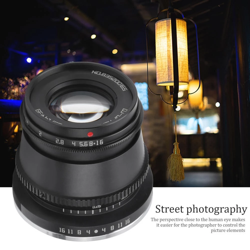 เลนส์มือหมุน TTartisan 35mm F1.4 สำหรับกล้องมิลเลอร์เลส thumbnail 7