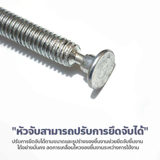 Eroro ปากกาจับชิ้นงาน ทรงตัว C อุปกรณ์เครื่องมือช่าง ขนาด 2-10 นิ้ว ปรับขนาดได้ตามต้องการ