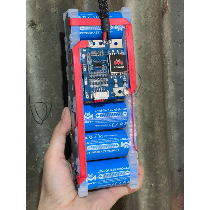 (ใช้กับแอมป์Tb21ได้เลย) แบตเตอรี่ 21โวลต์ 6s21v6a6,000mAh+BMS20a