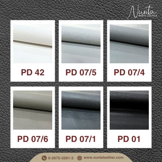 PD หนังเทียม PVC กันน้ำ สีสันสดใส หนังเกรด A งานเฟอร์นิเจอร์ทุกประเภท โทน ดำ เทา ขาว