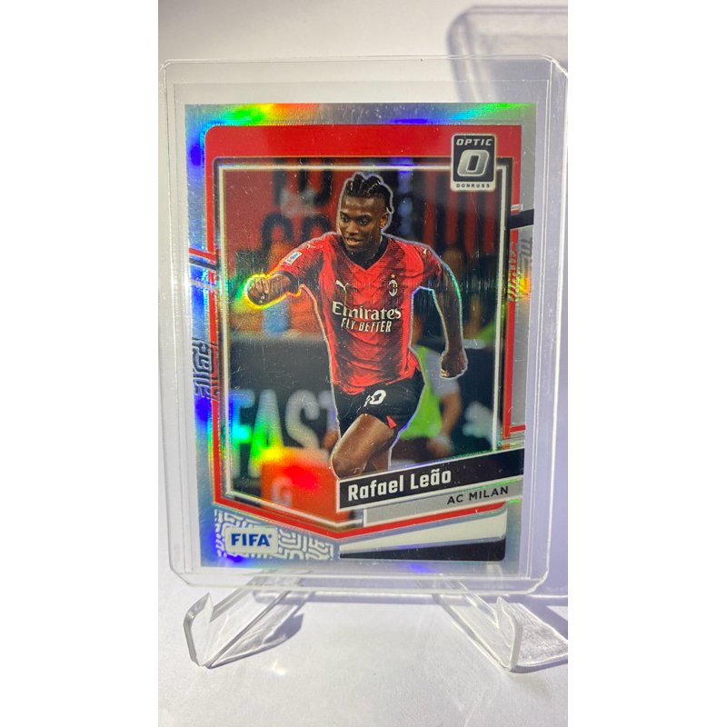 การ์ดนักฟุตบอล Rafael Leao AC MILAN Panini Donruss OPTIC PRIZM