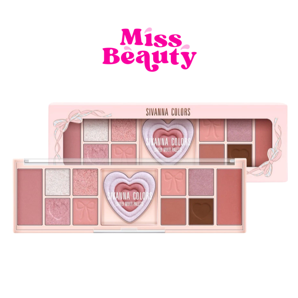 HF661 Sivanna Colors Lovely Multi Palette ซีเวนน่า คัลเลอร์ส เลิฟลี่ มัลติ พาเลท
