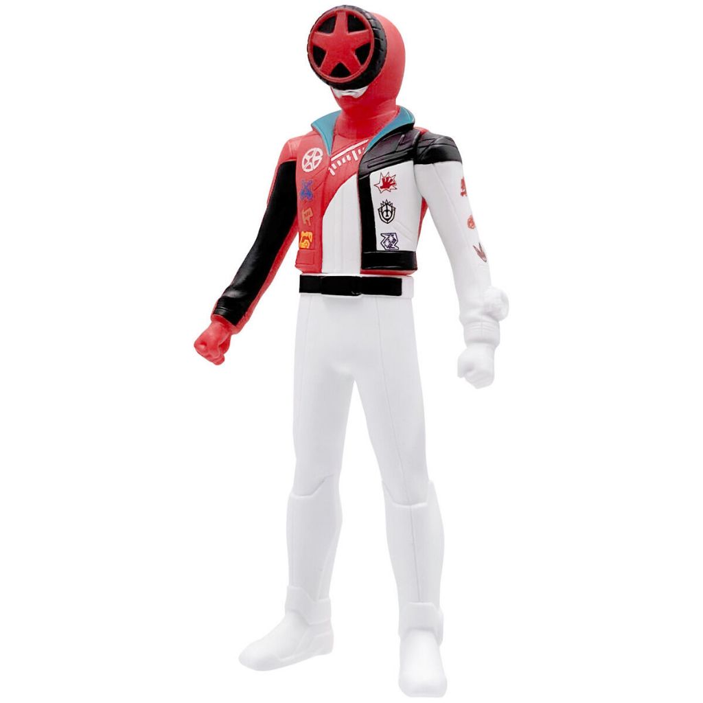 Bandai(บันได) POWER RANGER SENTAI HERO SERIES CHAMPION BUN RED ไม่มีกล่อง