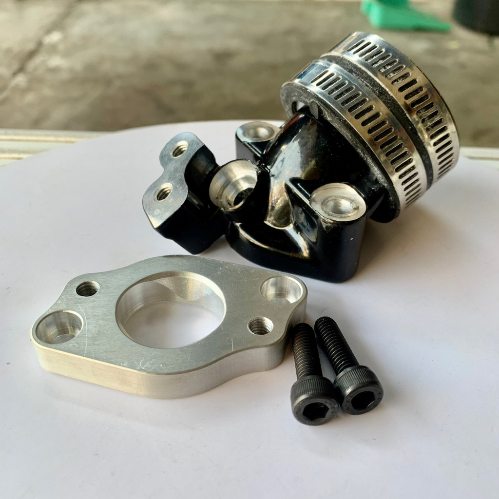 แป้นแปลง คอหรีดใส่เรือน CBR150 ใส่ Lead125 4V – PCX160 แป้นแปลงคอหรีด งานCNC คอนอน คอตั้ง ราคา ถูกที่สุด ดีลบีเคเค แกลเลอรีภาพที่ 7