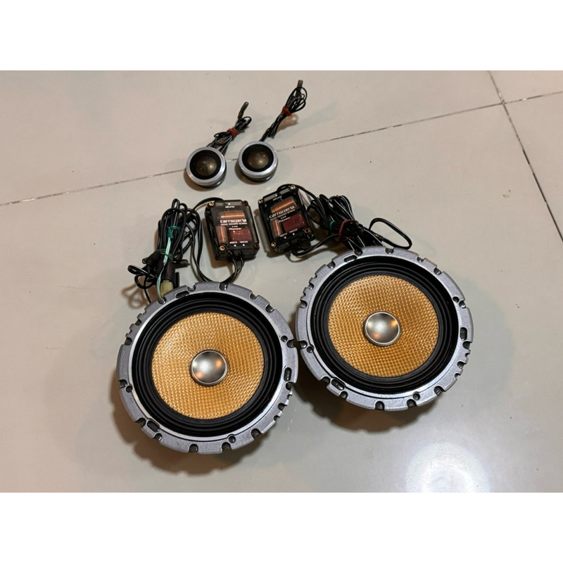ชุดลำโพง PIONEER CARROZZERÍA พร้อมกล่องแยกเสียง ทวิตเตอร์ ครบจบ สภาพสวย แท้ญี่ปุ่น🎌