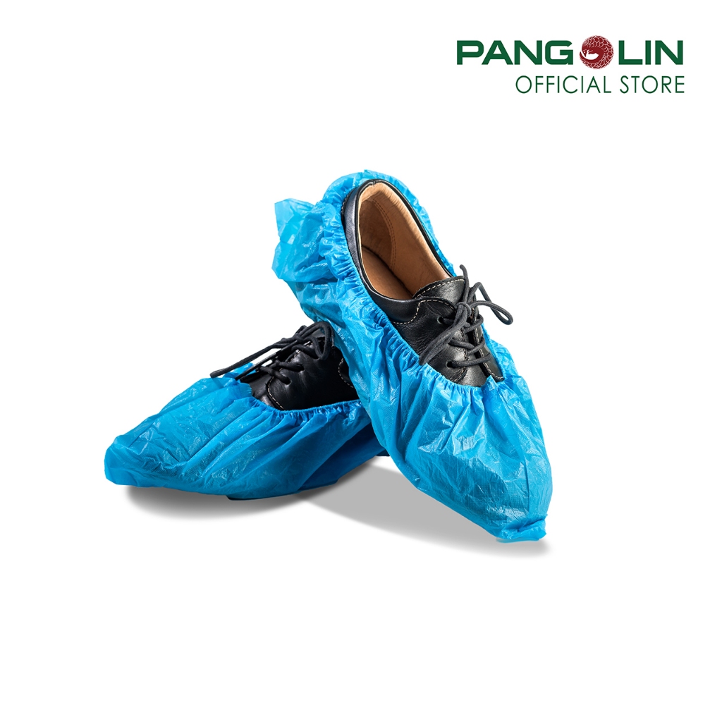 PANGOLIN (แพงโกลิน) ถุงคลุมรองเท้า พลาสติก SHOES COVER (50 คู่/แพ็ค) SDRY0007