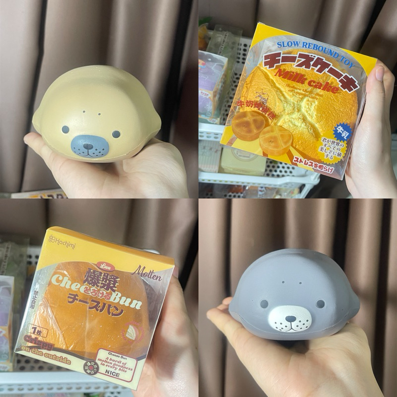 squishy mido kiibru leilei สกุชชี่งานเก็บมือ 1-2 ของแท้ สภาพดี ปล่อยราคาถูกๆ(มีตน. สอบถามเพิ่มเติมทั