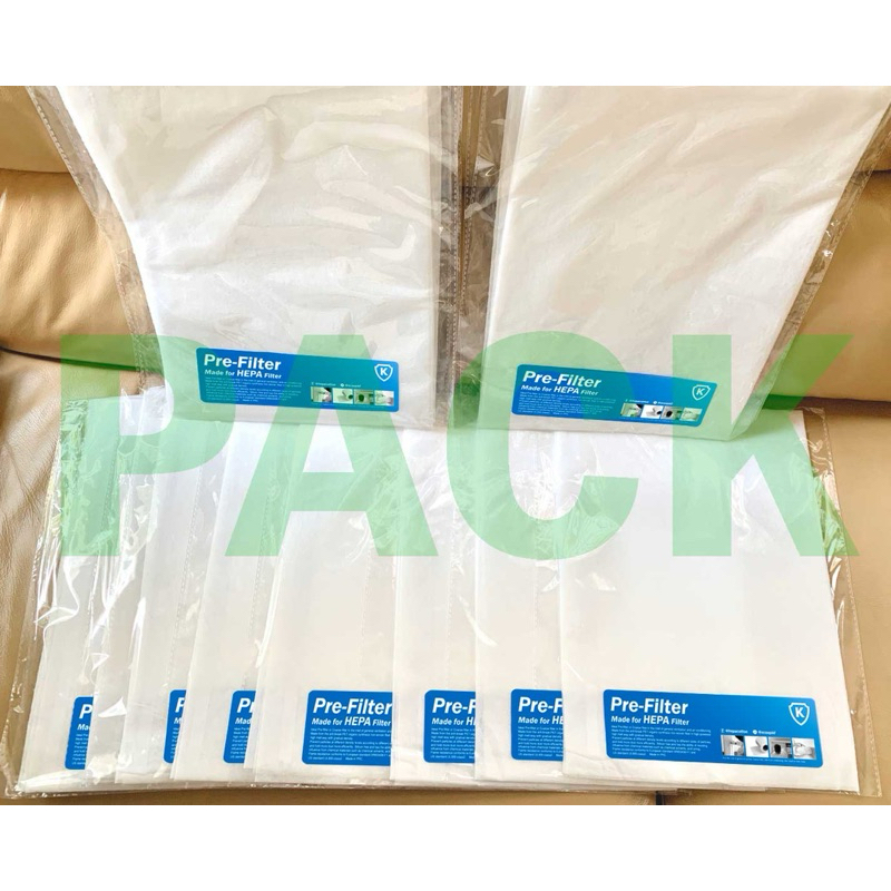 แผ่นช่วยกรองฝุ่น HEPA Cotton Pre-Filter ของแท้ แพ็ค2-3 ผืน