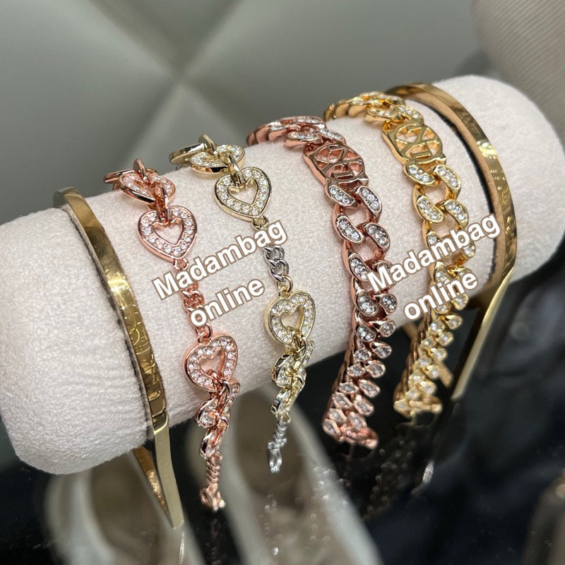 𝗟𝗬𝗡 Amoris Heart Jewelry กำไลข้อมือ สร้อยข้อมือ พร้อมกล่อง Lyn แท้จากช็อป