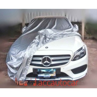ผ้าคลุมรถ Mercedes Benz C350e W205 ผ้า Silver Coat งานตรงรุ่…