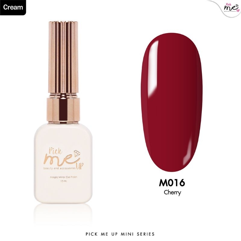 สีเจลทาเล็บ Mini Series M016 Cherry 10ml.