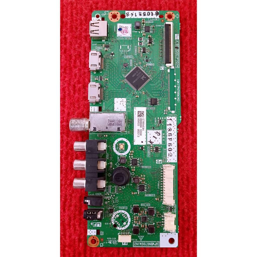 เมนบอร์ด SHARP LC-32LE280X , 2T-C32BD1X  พาส QPWBNG706WJN2 / QPWBNG706WJN3