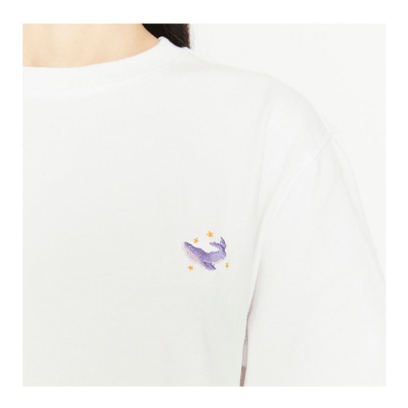 [พร้อมส่ง] BTS 10 Festa T-Shirt_Graphic (white)