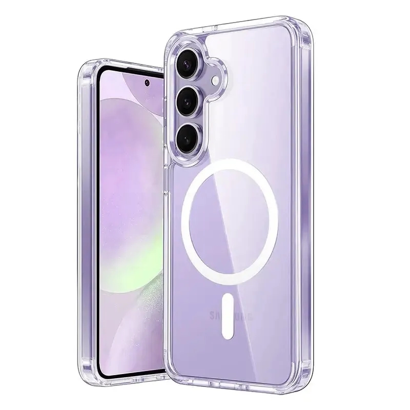 เคสใสแม่เหล็ก Magsafe เคสโทรศัพท์ สำหรับ Samsung A16 5G / A26 / A36 / A56 5G / A55 / A35 / A25 / A15 เคสกันกระแทก