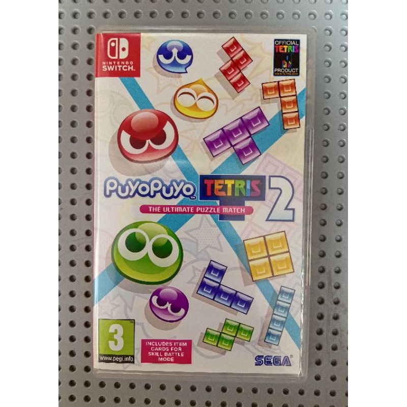 แผ่นเกม NINTENDO SWITCH (มือ2) : PUYO PUYO TETRIS 2