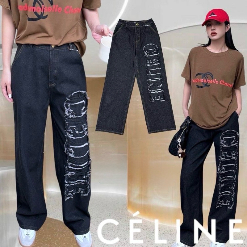 ❣️เช็คสินค้าก่อนสั่งซื้อค่า กางเกงยีนส์ สุดคลาสสิค CELINE งานแบรนด์