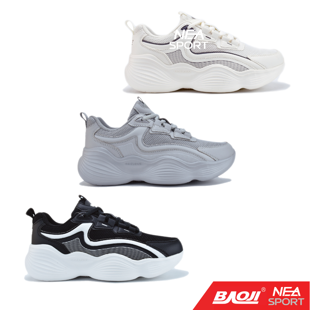 Baoji 1112 Enjoy Sneaker รองเท้าผ้าใบ ผู้หญิง บาโอจิ แท้